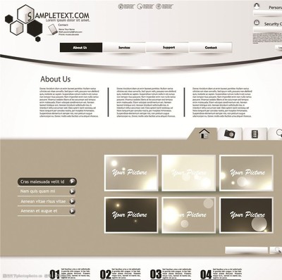 网页设计 如何选择与运用模板图片提升视觉吸引力